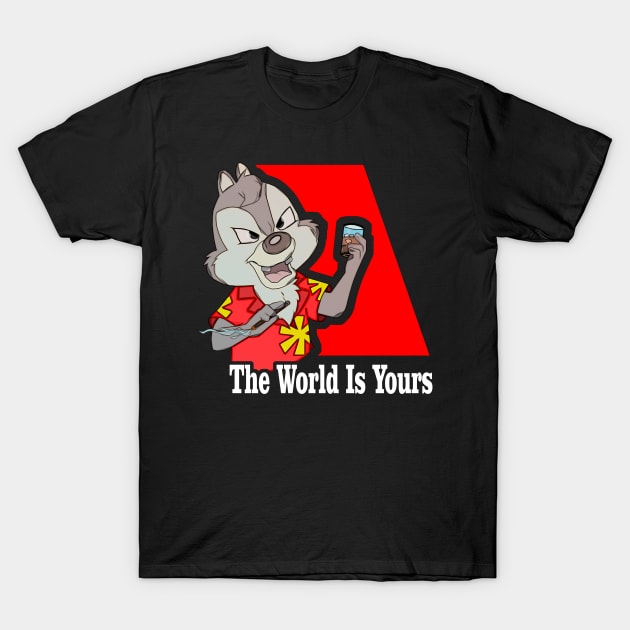 The World Is Yours T-Shirt by arxitrav